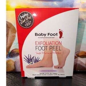 Baby Foot Original Exfoliation Foot Peel Lavender Scent 2.4oz